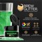 Brew Glitter - Green Edible Drink Glitter (4g, x1 Flip-Cap Jar) for Beer, Cocktails and Beverages